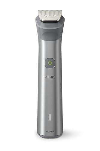 Imagem do produto Philips Aparador de Pelos Multigroom 12 em 1 para Rosto, Corpo e Cabelos, Tecnologia BeardSense, 100% à Prova d´água, Bivolt – MG5950/15