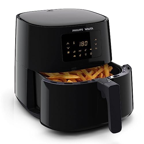 Imagem do produto Philips Walita Preta Fritadeira Airfryer Essential XL Digital, 6.2L de capacidade, Garantia internacional de dois anos, 110V, 2000W (RI9270/90)