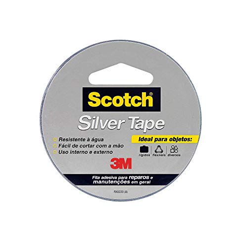 Imagem do produto Scotch, 3M, Fita Silver Tape - 45 mm x 5 m, Multicor
