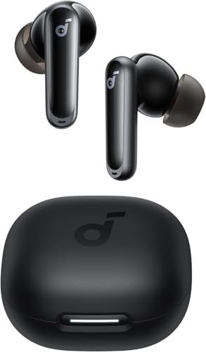 Imagem do produto soundcore P40i da Anker, Fones de Ouvido Sem Fio, Cancelamento de Ruído Adaptativo, Graves Poderosos, 60H de Reprodução, Estojo com Suporte, IPX5, Carregamento Sem Fio, Bluetooth 5.3