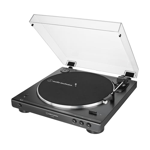 Imagem do produto Toca-Discos Audio-Technica Sem Fio com acionamento automático por correia (Belt-Drive) AT-LP60XBT-BK, Preto, Bivolt 120/240V