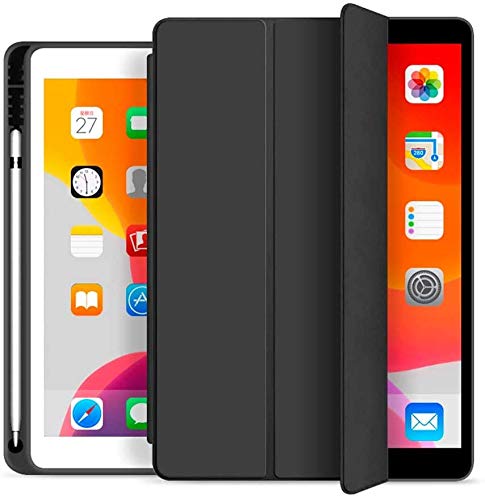 Imagem do produto WB Capa iPad 7a, 8a e 9a Geração 10.2″ - Premium Slim, Antichoque com Compart. para Pencil - Preta