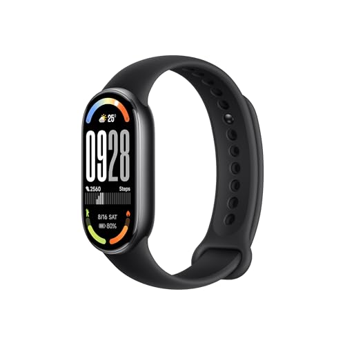 Imagem do produto Xiaomi Mi Smart Band 10 (2025) Versão Global - Tela AMOLED de 1,75 polegadas | Vida útil da bateria de 21 dias | Tela sensível ao toque, rastreador multiesportivo, rastreador de atividades, monitor de