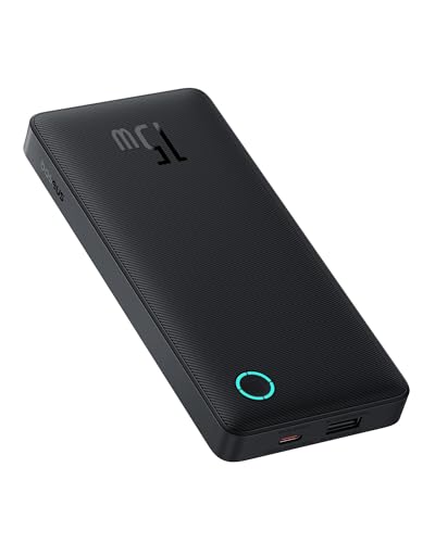 Imagem do produto Carregador Portátil Baseus Digital Display Power Bank carregamento rápido 15W/22.5W (Preto 15W, Milliamp Hours, 10000)