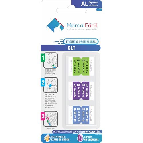 Imagem do produto Etiquetas CLT Aryanna Linhares ..
