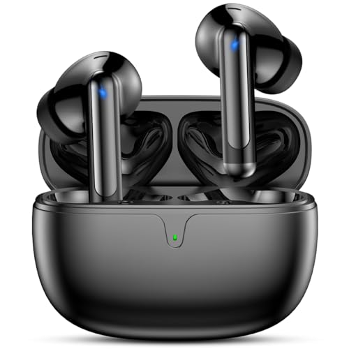 Imagem do produto Fones de Ouvido Bluetooth 5.3 Fones de Ouvido Sem Fio 42 Horas de Reprodução Fones de Ouvido Esportivos com IPX5 à Prova d'Água Fones de Ouvido de Graves Profundos para iOS Android, Preto