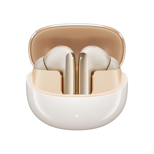 Imagem do produto Fones de Ouvido QCY MeloBuds Pro, Fone Bluetooth com Cancelamento de Ruído Ativo, Certificação Hi-Res, 34 Horas De Reprodução, Dourado
