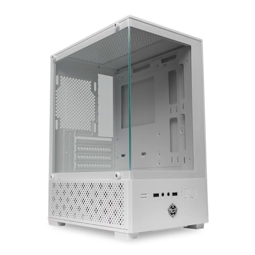Imagem do produto Gabinete Gamer TGT Legion | Mini-Tower | Branco | Vidro Temperado Frontal e Lateral | Branco | TGT-LGN-WH