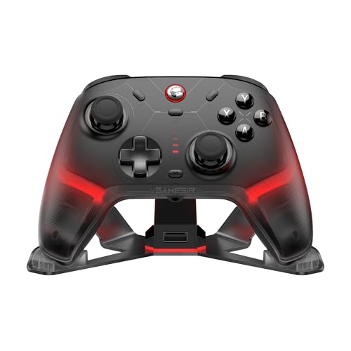 Imagem do produto GameSir Cyclone 2 Wireless Controller - 1000Hz Polling Rate, TMR Joysticks, Hall/Micro 2-in-1 Triggers for PC/Switch/Android/iOS, PC Gaming Controller with Charging Dock (Black)
