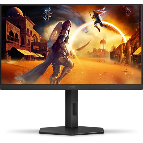 Imagem do produto Monitor Gamer AOC 24' 180Hz 0,5ms IPS Ajuste de Altura 24G4/P