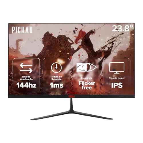 Imagem do produto Monitor Gamer Pichau Athen V3 Pro | 23.8 Pol | IPS | FHD | 1ms | 144Hz | HDMI/VGA | PG-ATH24V3P-BL02