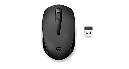 Imagem do produto Mouse Sem Fio HP 150 - Sensor óptico de 1600 DPI, Conexão 2,4 GHz com Receptor USB, Design Ambidestro Ergonômico e Rolagem com Função Dupla (2S9L1AA)