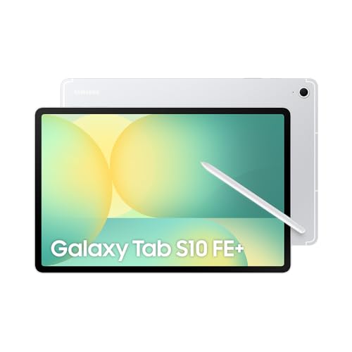 Imagem do produto Samsung Tablet Galaxy Tab S10 FE+ WiFi, Prata, 128GB, 8GB, Tela 13.1' 90Hz, S Pen e Capa Inclusas
