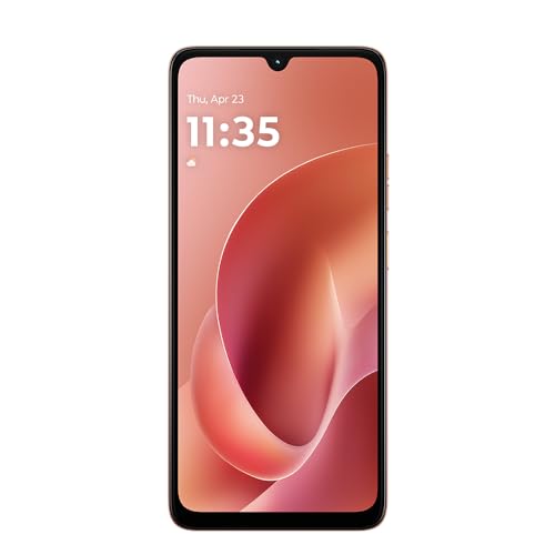 Smartphone Motorola Moto g06-128GB 12GB (4GB RAM + 8GB Ram Boost) e Camera 50MP com AI Bateria de 5200 mAh Tela 6.9" - Laranja
