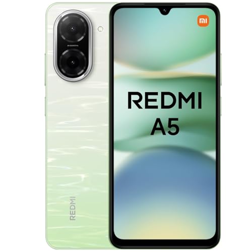 Imagem do produto Smartphone Xiaomi Redmi A5 128GB 4GB RAM Dual SIM Tela 6.88' - Verde Lake Green [25028RN03L]