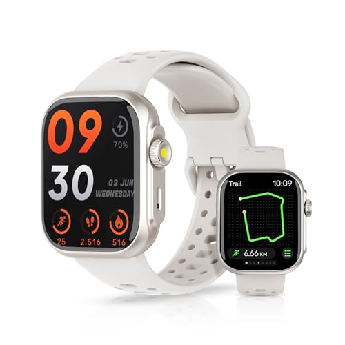 Imagem do produto Smartwatch GPS, Relogio Smartwatch Feminino e Masculino,Tela HD de 1,85', Alexa, 100 Esportes,Frequência Cardíaca e Monitoramento do Sono, 3ATM à rova d'água,Compatível com Android iOS FB041
