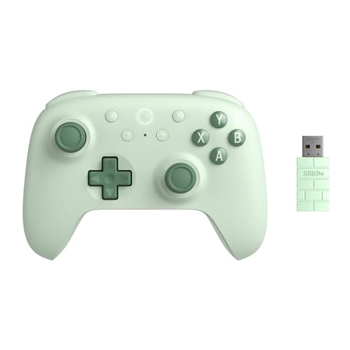 Imagem do produto 8BitDo Ultimate 2C Wireless Controller for Windows PC and Android, with 1000 Hz Polling Rate, Hall Effect Joysticks and Triggers, and Remappable L4/R4 Bumpers (Green)