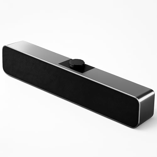 Imagem do produto Caixa de Som - Soundbar Estéreo USB para PC Computador TV - Som Potente com Efeito Estéreo e Modo Auxiliar