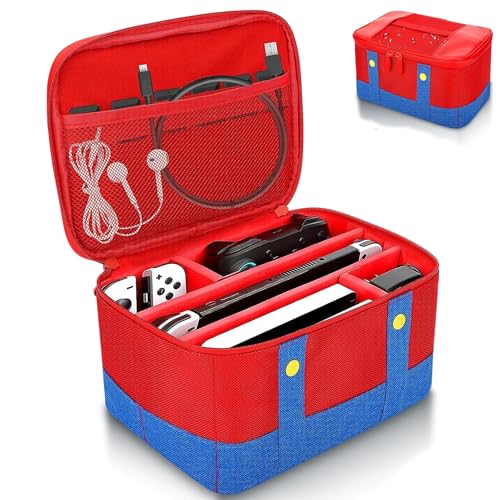 Imagem do produto Case para Nintendo Switch Oled, Bolsa para Armazenamento de Console de Jogos, Case para Nintendo Switch Lite, Bolsa Maleta Case Transporte