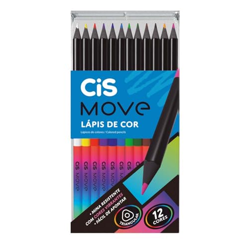 Imagem do produto CIS Lápis de cor Move 12 cores