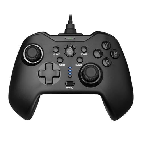 Imagem do produto Controle Gamer Mancer RCW99 | PC/Switch / PS3 / Android | Turbo & Clear | Vibração Dupla | Preto | MCR-RCW99-W01