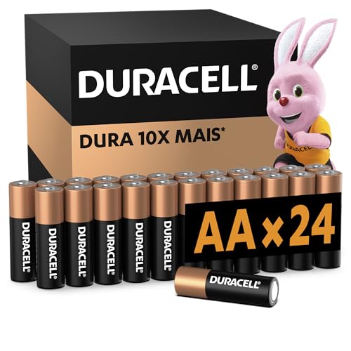 Imagem do produto Duracell Pilha Alcalina AA Pequena Com 24 Unidades