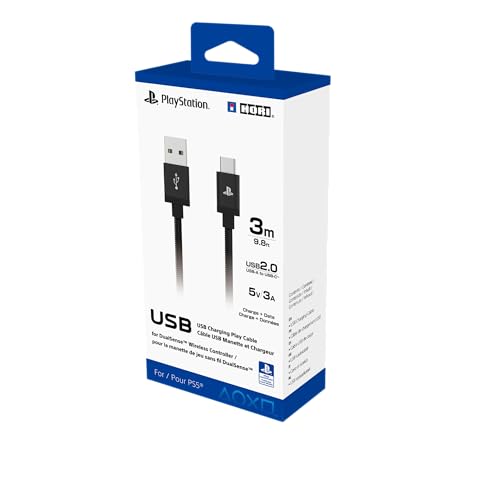 Imagem do produto HORI USB Charging Play Cable for Playstation® 5 - Officially Licensed by Sony