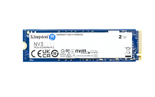 Imagem do produto Kingston NV3 2TB M.2 2280 NVMe SSD | PCIe 4.0 Gen 4x4 | Até 6000 MB/s | SNV3S/2000G