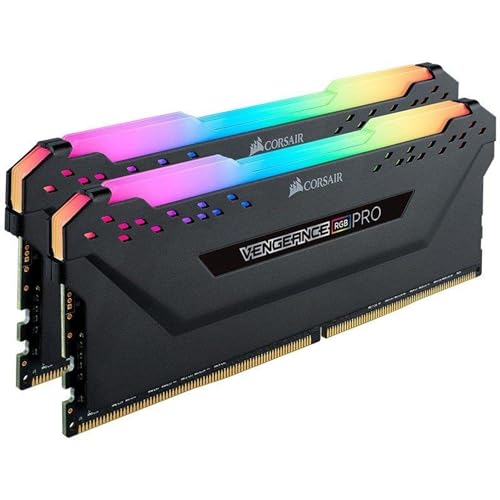 Imagem do produto Memória para computador de mesa Corsair Vengeance RGB de 16 GB (2 x 8 GB), DDR4, 2666 MHz, C16, preto