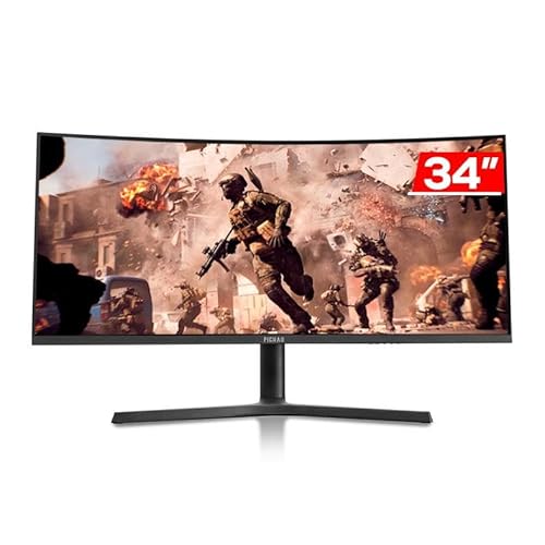 Imagem do produto Monitor Gamer | Pichau Nexus 34 Neo | 34' Curvo VA Ultrawide WQHD 165Hz 1ms | FreeSync G-Sync | PG-NXS34NEO-BL02