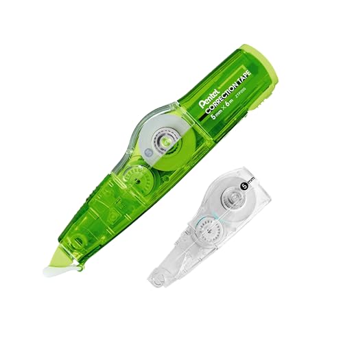 Imagem do produto Pentel Fita Corretiva Verde + Refil SM/ZTP205R-K