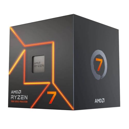 Imagem do produto PROCESSADOR AMD RYZEN 7 7700 3.8GHz (TURBO 5.3GHz) 40MB CACHE AM5 100-100000592BOX