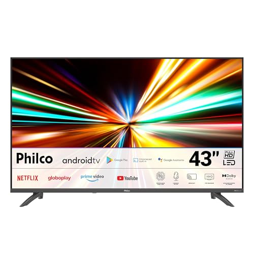 Imagem do produto Smart TV 43' Philco Android TV Full HD Borda Infinita P43EAA