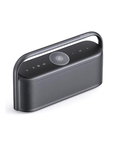Imagem do produto Soundcore Motion X600 da Anker Caixa de Som Portáteis Bluetooth, Áudio Espacial Hi-Res, 50W Sem Fio, IPX7 à Prova D'Água, Pro EQ, Entrada AUX, Ideal para Casa, Escritório, Quintal e Banheiro, Preto