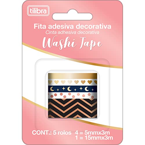 Imagem do produto Tilibra - Fita Adesiva Washi Tape