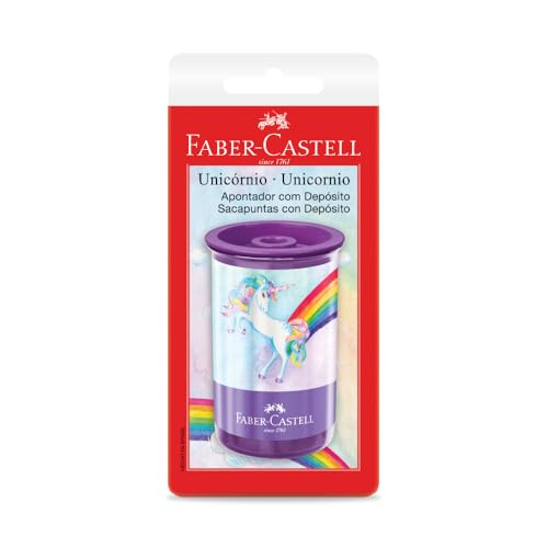 Imagem do produto Apontador com Depósito, Unicórnio, Faber-Castell, SM/123UNIZF