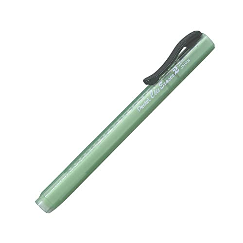 Imagem do produto Borracha Clic Eraser Pentel Transparente Verde