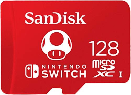 Imagem do produto Cartão Micro SD Nintendo Switch, SanDisk, 128GB, SDSQXAO-128G-GNCZN