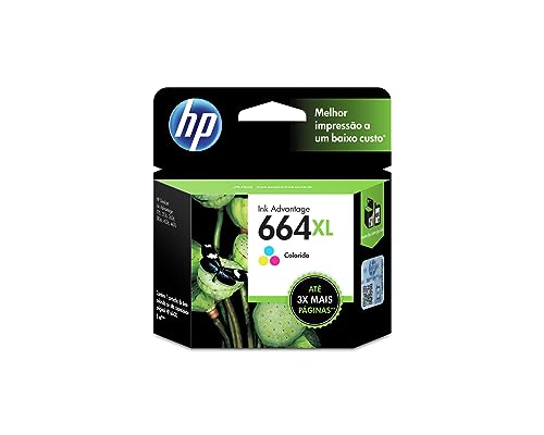 Imagem do produto Cartucho Hp 664xl Colorido Original (f6v30ab) Para Hp Deskjet 2136, 2676, 3776, 5076, 5276