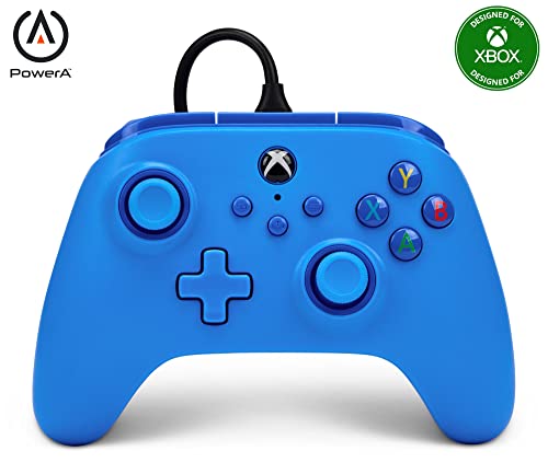 Imagem do produto Controle com fio - Power A - para XBOX Série X | S - Azul