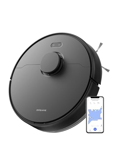 Imagem do produto DREAME D9 Max Gen 2 Robô Aspirador de Pó e Passa Pano, 6000Pa, Para Pisos e Pelos de Pets, 285 Min Autonomia, Navegação LDS 360°,Mapeamento Multinível, App/Voz(Alexa/Google), Bivolt