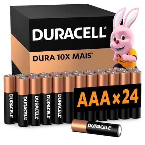 Imagem do produto Duracell Pilha Alcalina AAA Pequena Com 24 Unidades