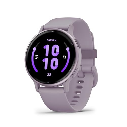 Imagem do produto Garmin Relógio Vivoactive 5 Lilás 42mm com Monitor Cardíaco de Pulso e GPS