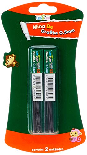 Imagem do produto Grafite Hb 0.5mm Blister C/2 Tubos Blister Leo&leo Leonora, Preto