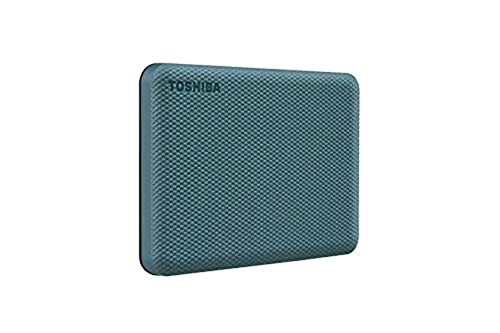 Imagem do produto HD Externo Portátil Toshiba 2TB Canvio Advance USB 3.0 Verde - HDTCA20XG3AA