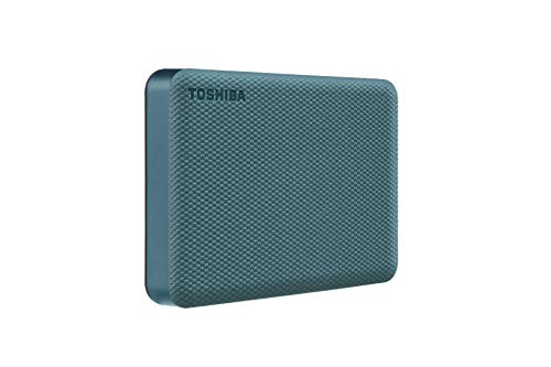 Imagem do produto HD Externo Portátil Toshiba 4TB Canvio Advance USB 3.0 Verde - HDTCA40XG3CA