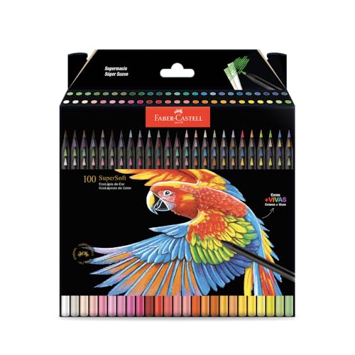 Imagem do produto Lápis De Cor, Faber-Castell, Ecolápis Supersoft, 210700, 100 cores