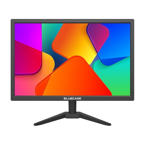 Imagem do produto Monitor LED 19' Bluecase, Resolução 1440x900, Conexões HDMI e VGA, Fonte Externa