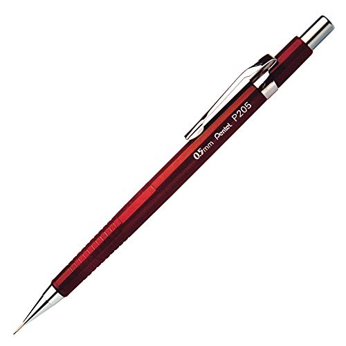 Imagem do produto Pentel Lapiseira Sharp P200 0.5mm Vermelho (Vinho) SM/P205-B