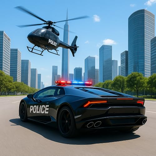 Imagem do produto Police Chase Car Racing Game: Extreme Driving Simulator, Highway Patrol Pursuit & City Police Car Escape 3D